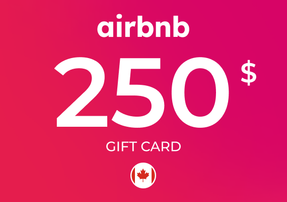 Airbnb Gift Card 250 CAD Key - CANADA